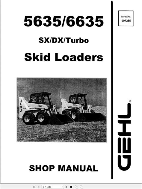 gehl 6635 skid steer parts manual|gehl 6635 parts diagram.